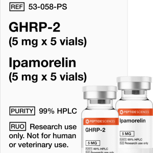 GHRP-2 (5mg x 5) and Ipamorelin  (5mg x 5)