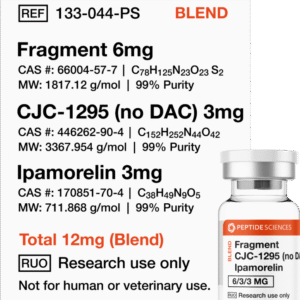 Fragment, CJC-1295 (No DAC), Ipamorelin 12mg (Blend)